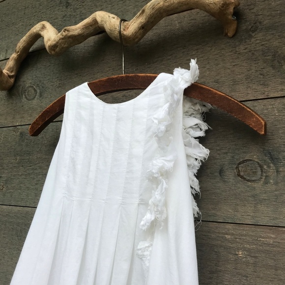 LaPiccola Danza Frayed Fringe Pleated Dress - Picture 5 of 8